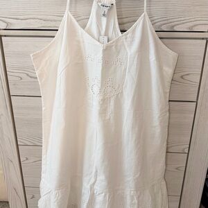Old Navy Cream Eyelet Sundress